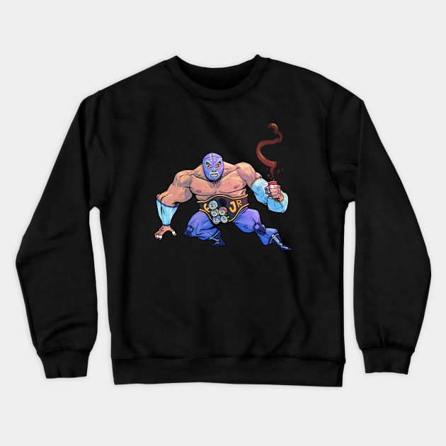 6Pack Jr Crewneck Sweatshirt by Fran P. Lobato